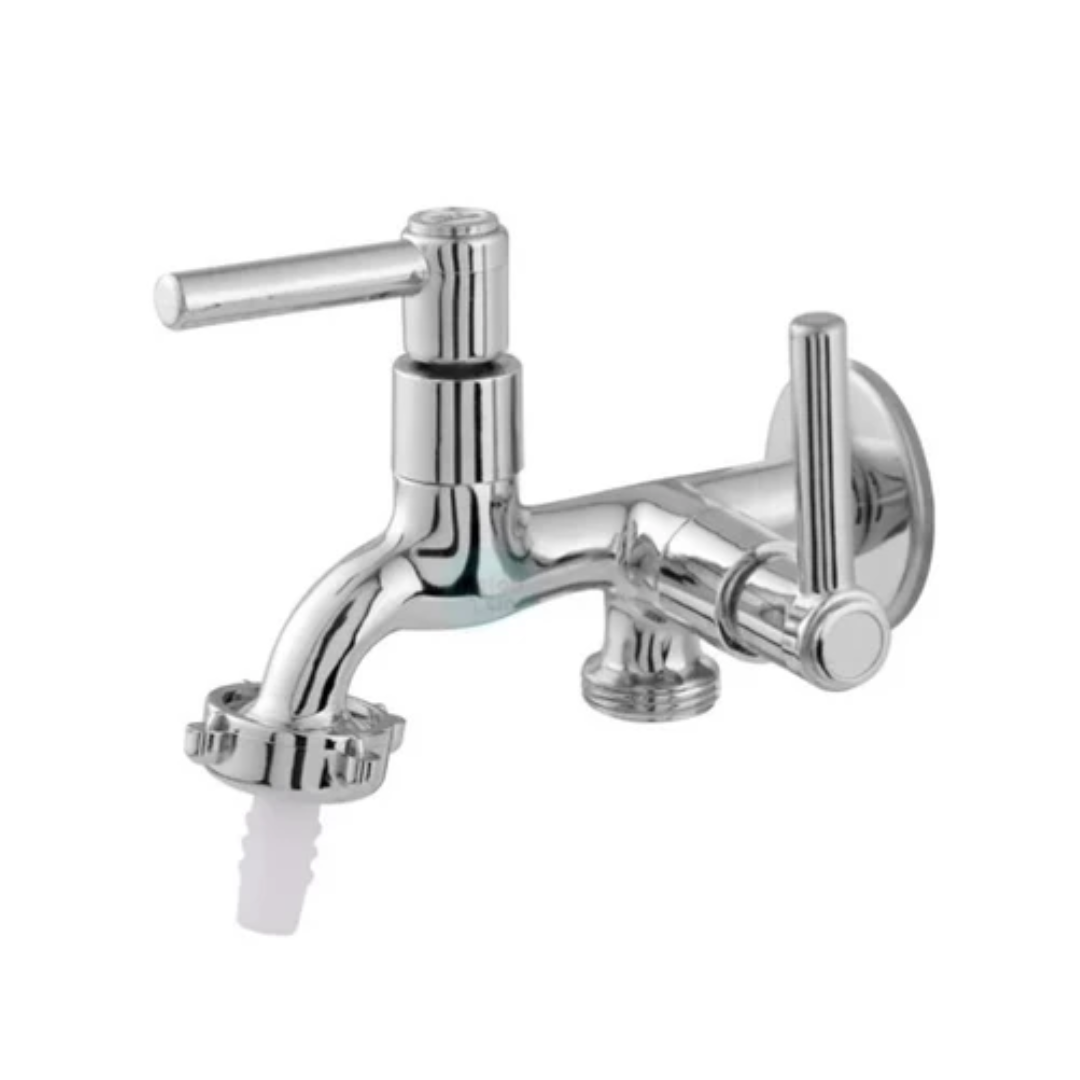 Torneira para Máquina de Lavar ABS C-31 com 1/4 de Volta com Dupla Saída de Água - Imagem 1