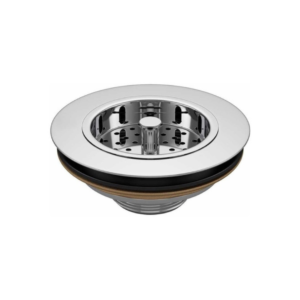 VÁLVULA AMERICANA DE 3 1/2" X 1 1/2" COM CESTA ABS