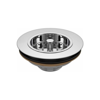 VÁLVULA AMERICANA DE 3 1/2" X 1 1/2" COM CESTA ABS - Imagem 1