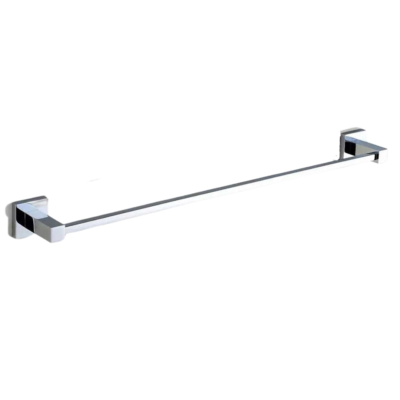 Porta Toalha Banho 60 cm Quadrado em Metal - Imagem 1