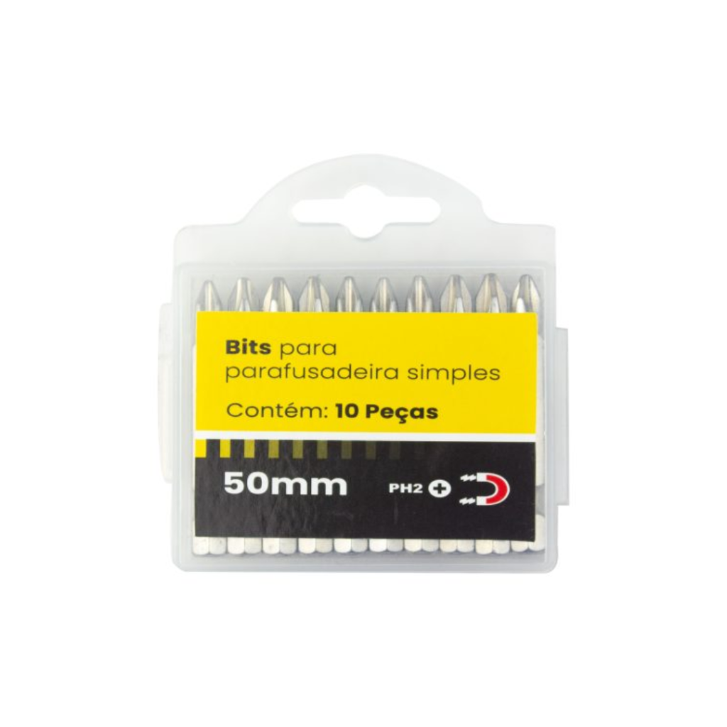 BITS PARA PARAFUSADEIRA SIMPLES - PH2x50mm S20