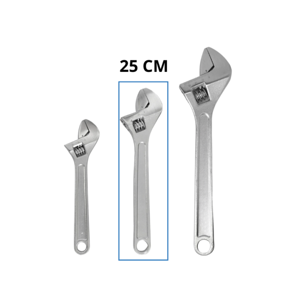 CHAVE INGLESA 10" (25 CM) - AJUSTÁVEL