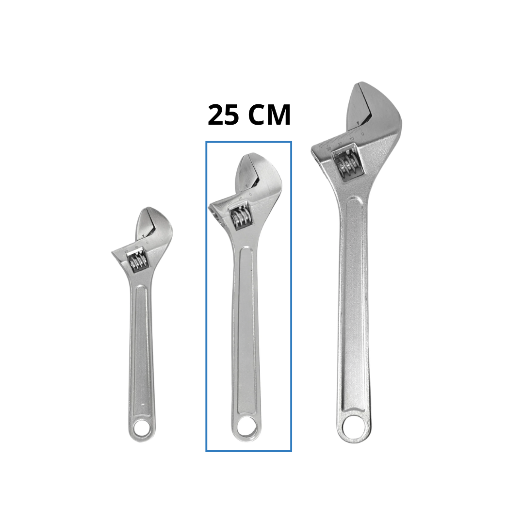CHAVE INGLESA 10" (25 CM) - AJUSTÁVEL - Imagem 2