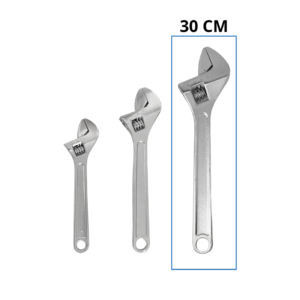 CHAVE INGLESA 12" (30 CM) - AJUSTÁVEL - Imagem 2
