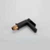 Torneira Monocomando para Banheiro Quadrada Baixa Preto Fosco Black Matte