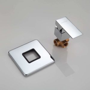 Misturador Monocomando para Chuveiro Completo Cromado