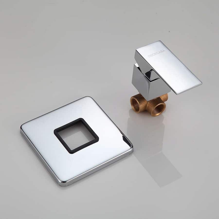 Misturador Monocomando para Chuveiro Completo Cromado