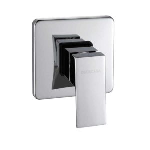 Misturador Monocomando para Chuveiro Completo Cromado