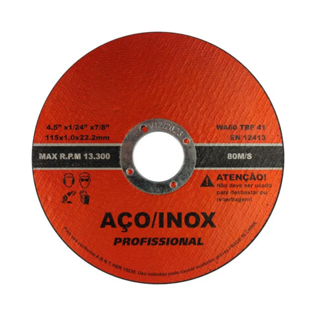 DISCO DO AÇO/INOX 115MM*1.2MM PRO