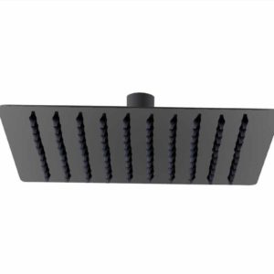 Ducha Chuveiro Slim Quadrado 20 x 20 cm Preto Fosco Black Matte - Imagem 3