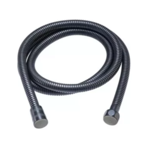 ENGATE FLEXÍVEL 120CM PRETO 1/2" X 1/2" PARA DUCHA HIGIÊNICA