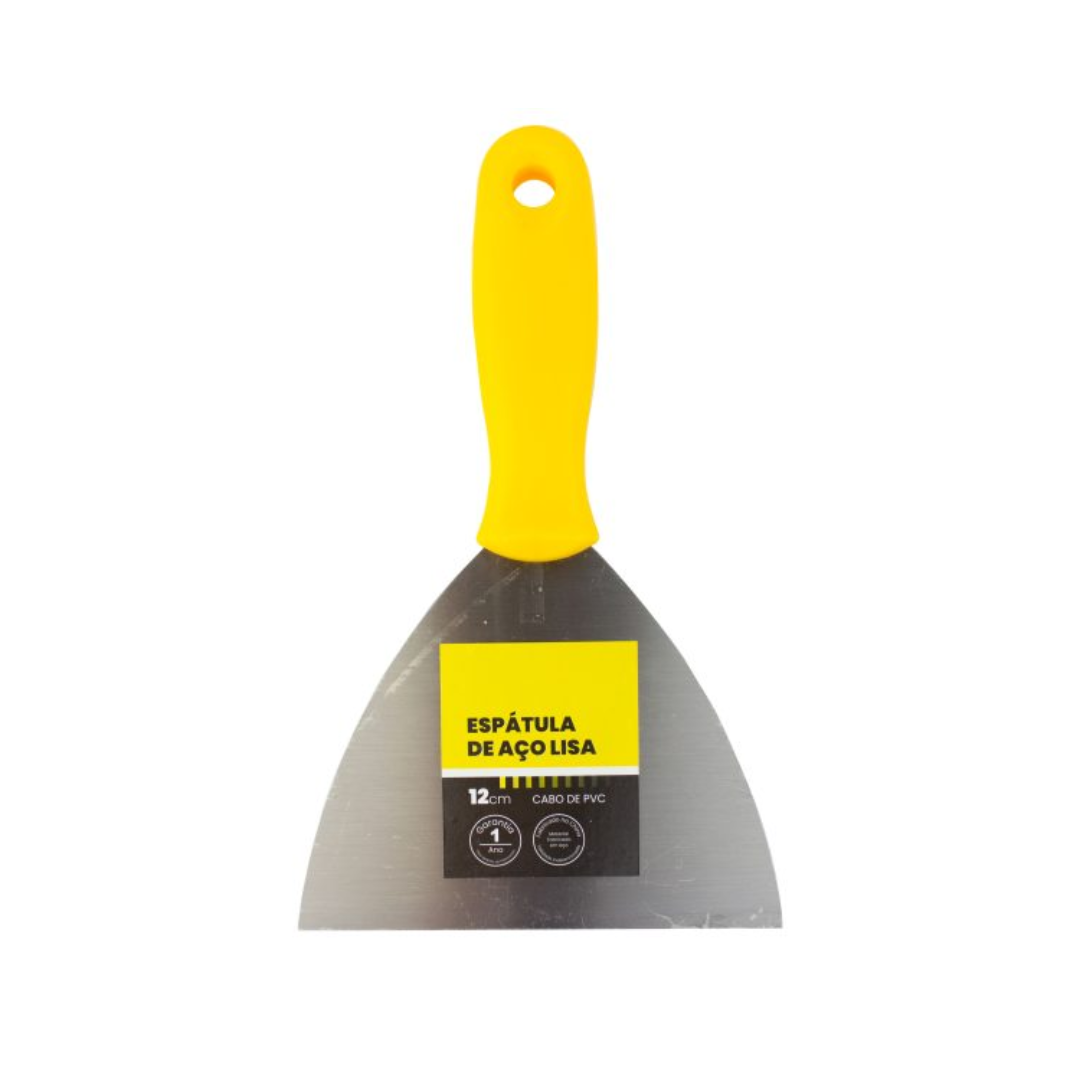 ESPÁTULA DE AÇO LISA 12 CM - Imagem 1