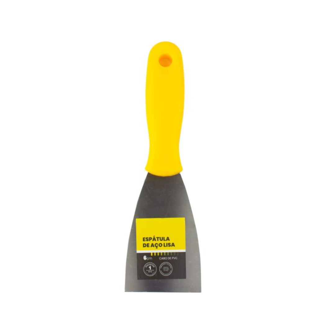 ESPÁTULA DE AÇO LISA 6 CM - Imagem 1