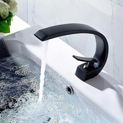 Torneira Monocomando Banheiro Preto Fosco Black Matte Prime