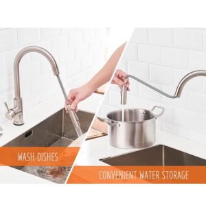 Torneira Monocomando Cozinha Gourmet Extensível 50cm Cromada - Imagem 3