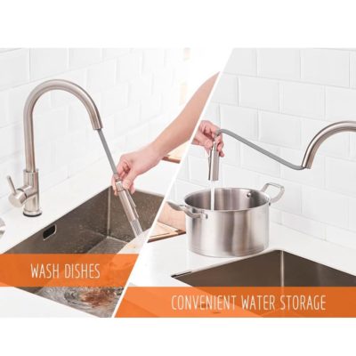 Torneira Monocomando Cozinha Gourmet Extensível 50cm Cromada - Imagem 3