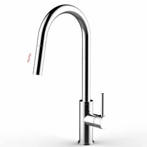 Torneira Monocomando Cozinha Gourmet Extensível 50cm Cromada - Imagem 4