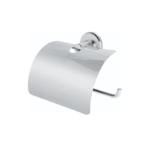 Porta Papel Higiênico com Tampa INOX