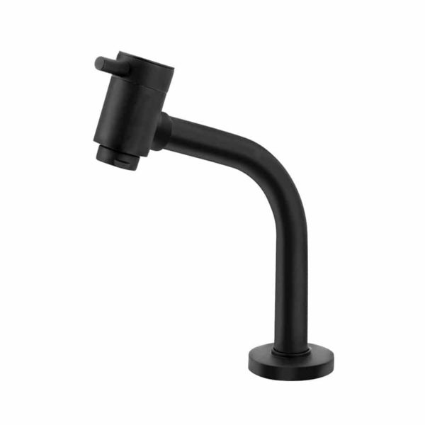 Torneira Lavatório Link Baixa Preto Fosco Black 1/4 Volta