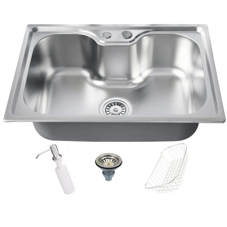 Cuba Cozinha Gourmet Aço Inox 50x40cm com Acessórios*