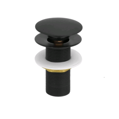 VÁLVULA CLICK PARA LAVATÓRIO 7/8 BLACK MATTE PRETO FOSCO - Imagem 1