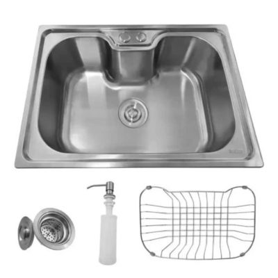 Cuba Cozinha Gourmet Aço Inox 60X42cm com Acessórios