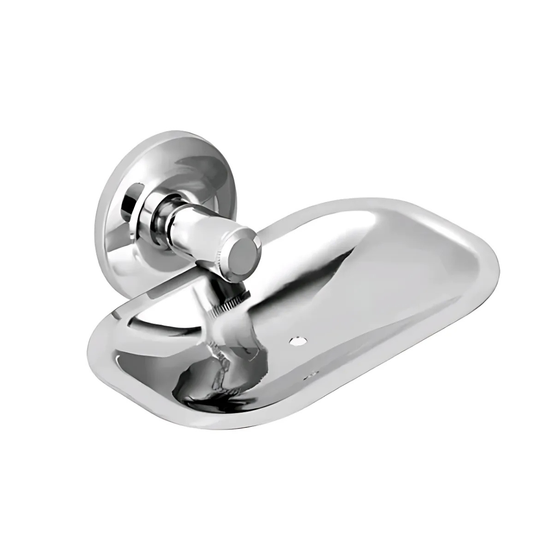 Saboneteira Quadrada Parede INOX - Imagem 1