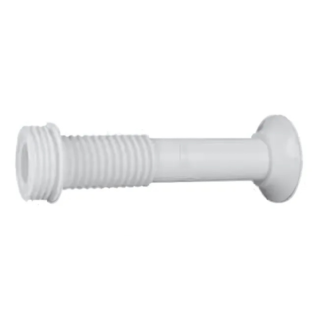 Tubo de Ligação Branco para Vaso Sanitário com Espude - Imagem 1