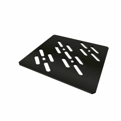 Ralo Quadrado Caixa Sifonada 100mm Black Matte Preto Fosco - Imagem 2