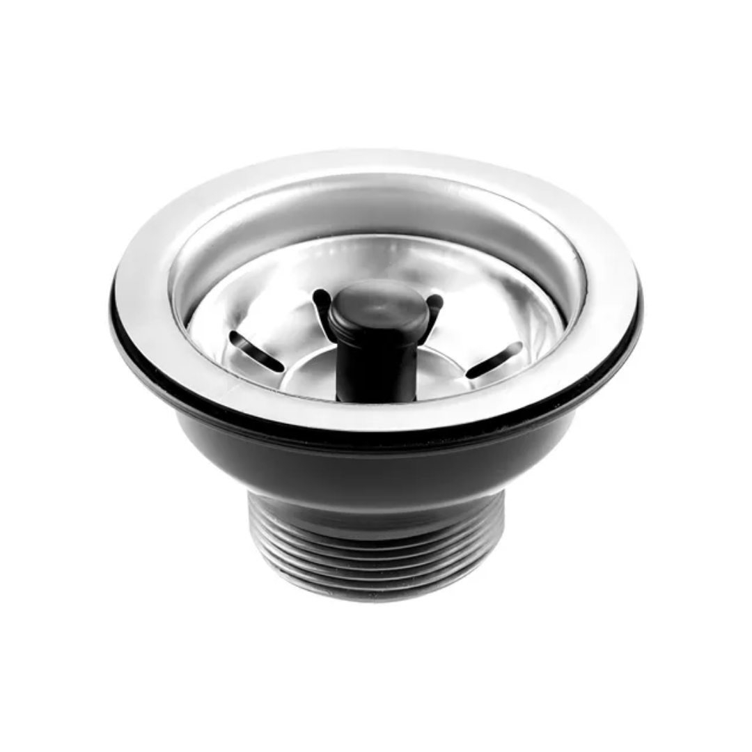 VÁLVULA AMERICANA 4 1/2" INOX PINO PRETO - Imagem 1