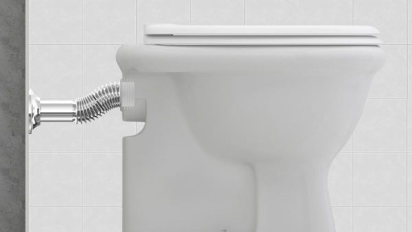 Tubo de Ligação Cromado Censi para Vaso Sanitário com Espude