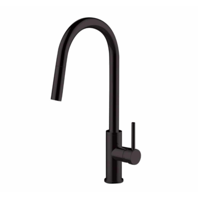 Torneira Monocomando Cozinha Gourmet Extensível 50cm Black Matte - Imagem 1