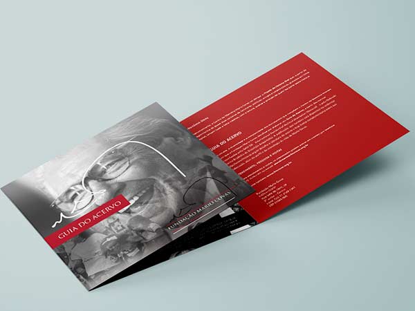 Folder Guia do Acervo Centro de Memória Mario Covas