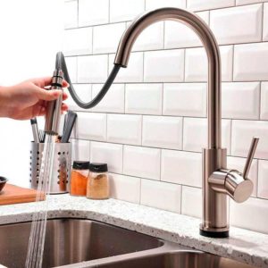 Torneira Monocomando Cozinha Gourmet Extensível 50cm Cromada - Imagem 2