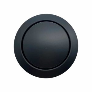 Ralo Click Redondo 15 cm com Veda Cheiro Preto Fosco Black Matte